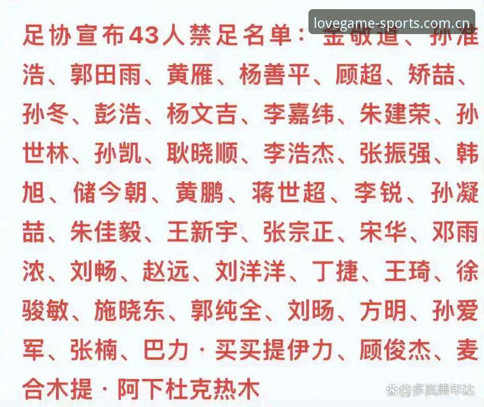 中国足协开出65人禁足罚单：从3个维度看懂这场行业地震